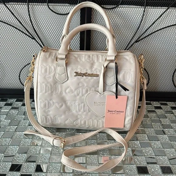 Juicy Couture Beige Satchel bag with crossbody strap - Picture 4 of 10